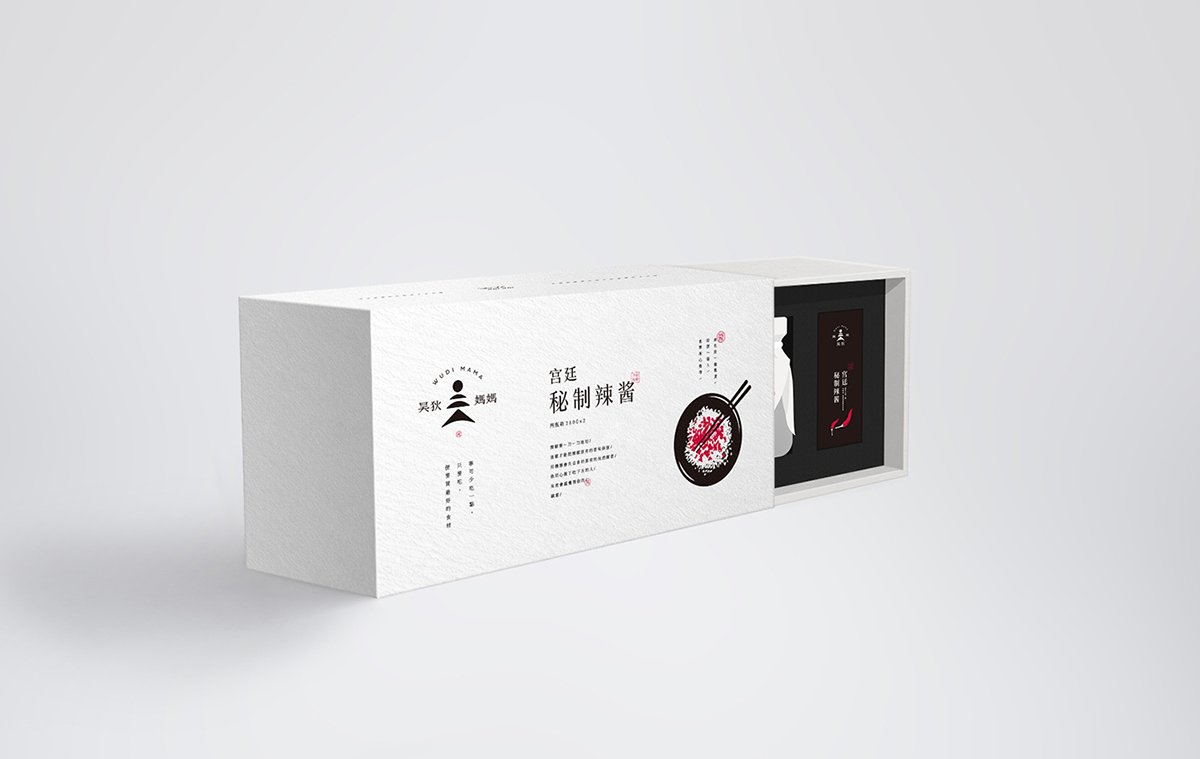 深圳VI設(shè)計(jì)  深圳VI策劃  無(wú)狄媽媽辣醬VI形象設(shè)計(jì)  包裝展示