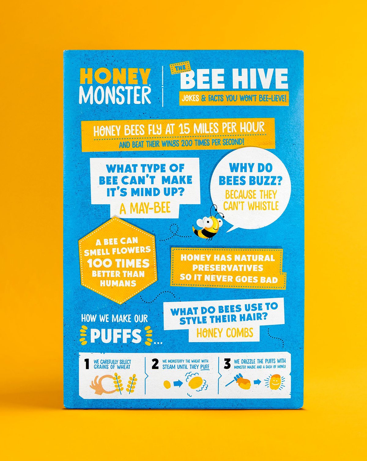 深圳VI設(shè)計  深圳VI策劃  &ldquo;蜂蜜怪物&rdquo;谷物食品VI設(shè)計  海報設(shè)計