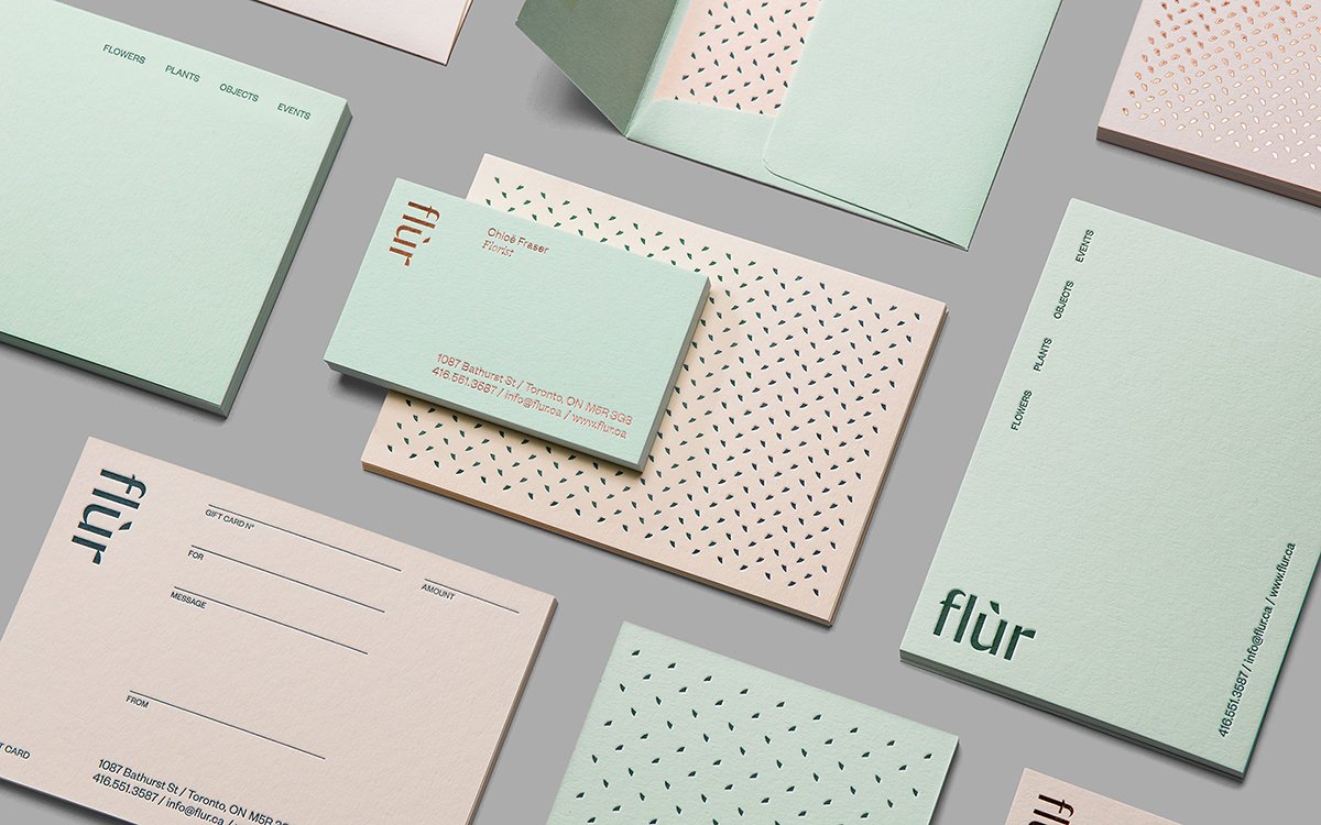 Fl&ugrave;r精品花店品牌vi設(shè)計(jì)案例欣賞，vi設(shè)計(jì)，深圳vi設(shè)計(jì)，花店vi設(shè)計(jì)，名片設(shè)計(jì)，標(biāo)志設(shè)計(jì)，左右格局