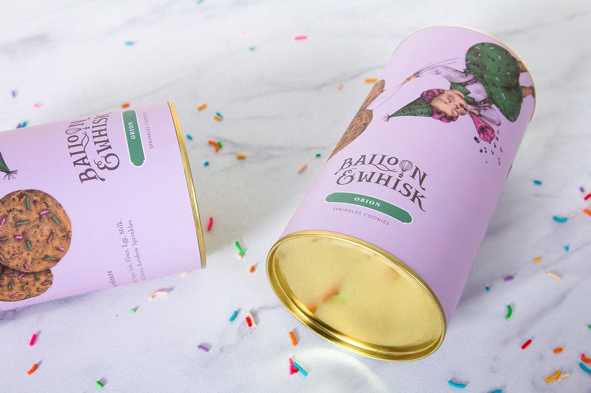 蛋糕店（食品）品牌vi設(shè)計&mdash;Balloon and Whisk 插圖賞析，vi設(shè)計，視覺形象vi設(shè)計，食品vi設(shè)計，包裝設(shè)計，蛋糕店品牌vi設(shè)計，vi品牌策劃，深圳vi設(shè)計，左右格局