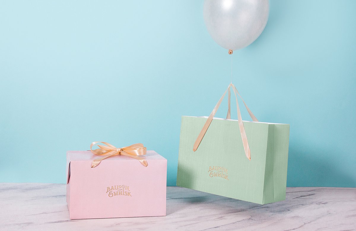 蛋糕店（食品）品牌vi設(shè)計&mdash;Balloon and Whisk 插圖賞析，vi設(shè)計，視覺形象vi設(shè)計，食品vi設(shè)計，包裝設(shè)計，蛋糕店品牌vi設(shè)計，vi品牌策劃，深圳vi設(shè)計，左右格局