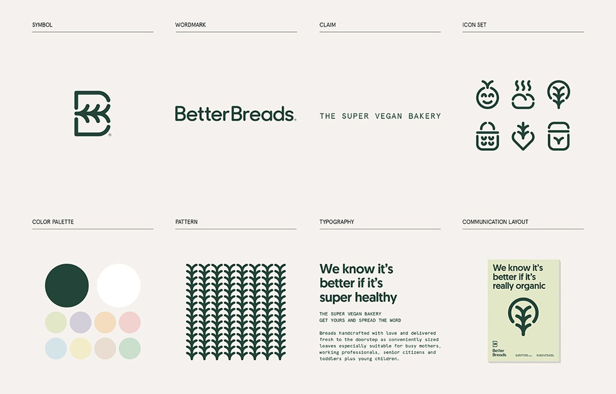 （食品）素食面包店品牌vi設(shè)計(jì)&mdash;Better Breads 圖標(biāo)案例，vi設(shè)計(jì)，視覺形象vi設(shè)計(jì)，食品vi設(shè)計(jì)，圖標(biāo)設(shè)計(jì)，素食面包店品牌vi設(shè)計(jì)，vi品牌策劃，深圳vi設(shè)計(jì)，左右格局