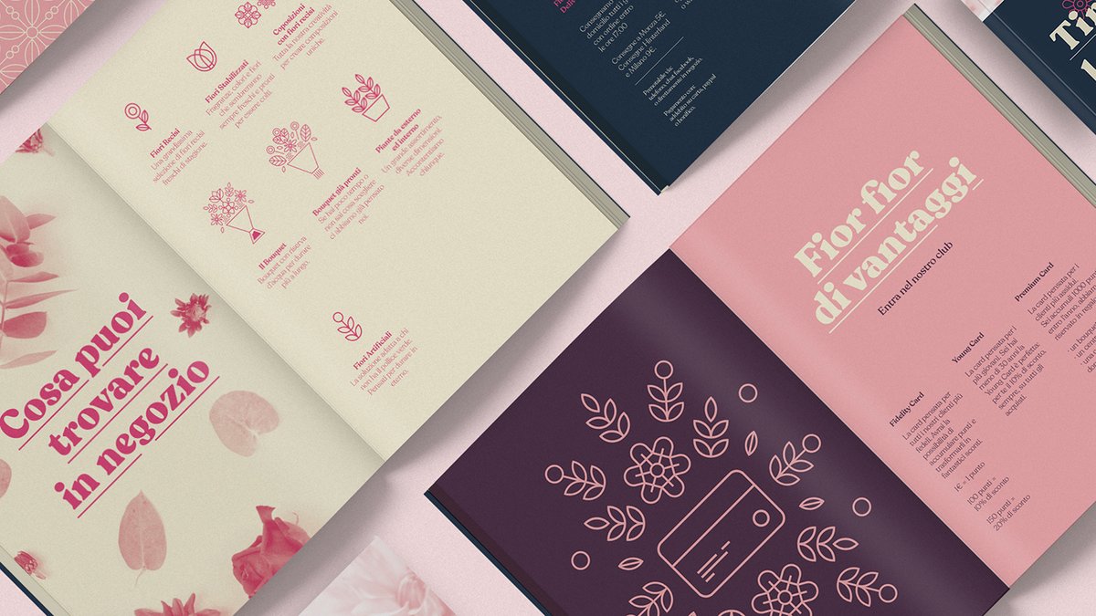 精品花店 Florafl&ograve; 品牌vi識(shí)別及圖標(biāo)設(shè)計(jì)案例，vi設(shè)計(jì)，品牌vi設(shè)計(jì)，精品花店vi設(shè)計(jì)，圖標(biāo)設(shè)計(jì)，品牌vi識(shí)別，深圳品牌策劃，深圳vi設(shè)計(jì)，左右格局