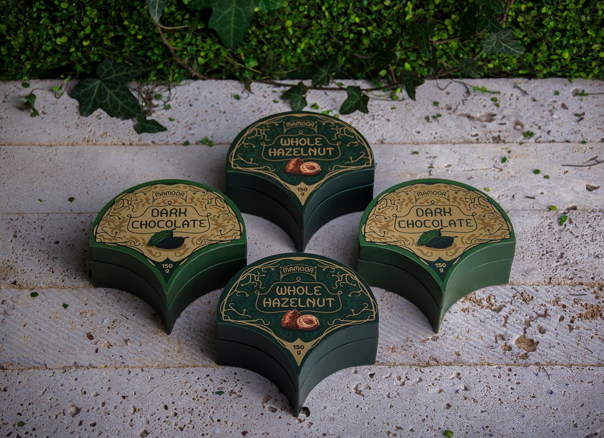 MAMOOR餐廳品牌vi設計&mdash;&mdash;巧克力包裝盒的vi視覺標識，vi設計，餐飲vi設計，餐飲品牌vi設計，快消品vi設計，品牌標識vi設計，品牌vi設計，品牌策劃，深圳vi設計，左右格局