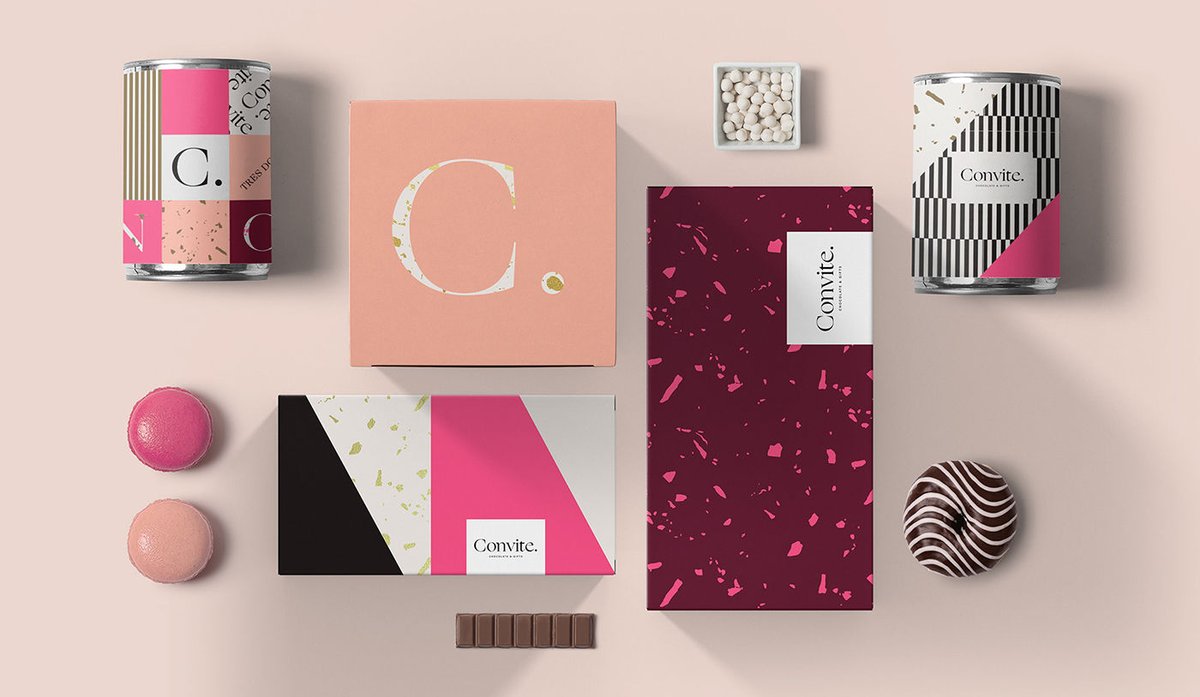 精美禮品店Convite品牌VI設(shè)計&mdash;&mdash;包裝設(shè)計的新身份，vi設(shè)計，品牌vi設(shè)計，精品店vi設(shè)計，包裝設(shè)計，品牌vi識別，深圳品牌策劃，深圳vi設(shè)計，左右格局