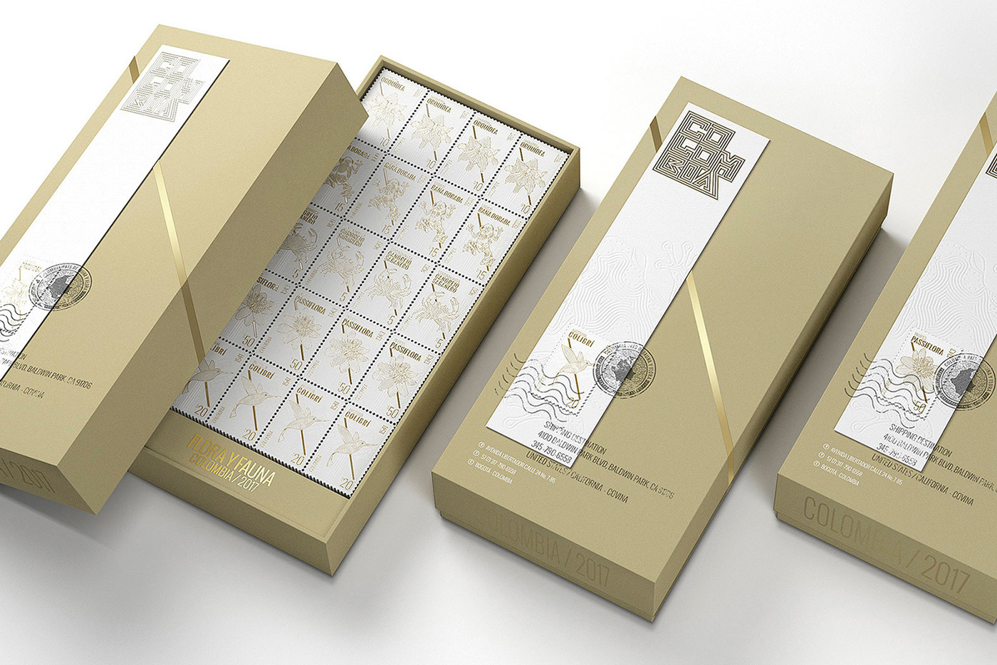 國外城市插畫郵票品牌vi設(shè)計案例，城市品牌vi設(shè)計，vi形象設(shè)計，深圳vi設(shè)計，左右格局