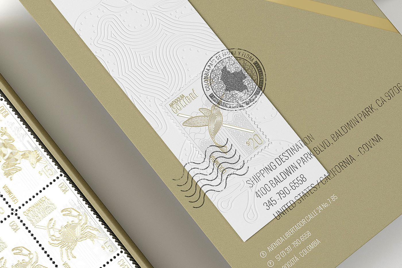 國外城市插畫郵票品牌vi設(shè)計案例，城市品牌vi設(shè)計，vi形象設(shè)計，深圳vi設(shè)計，左右格局