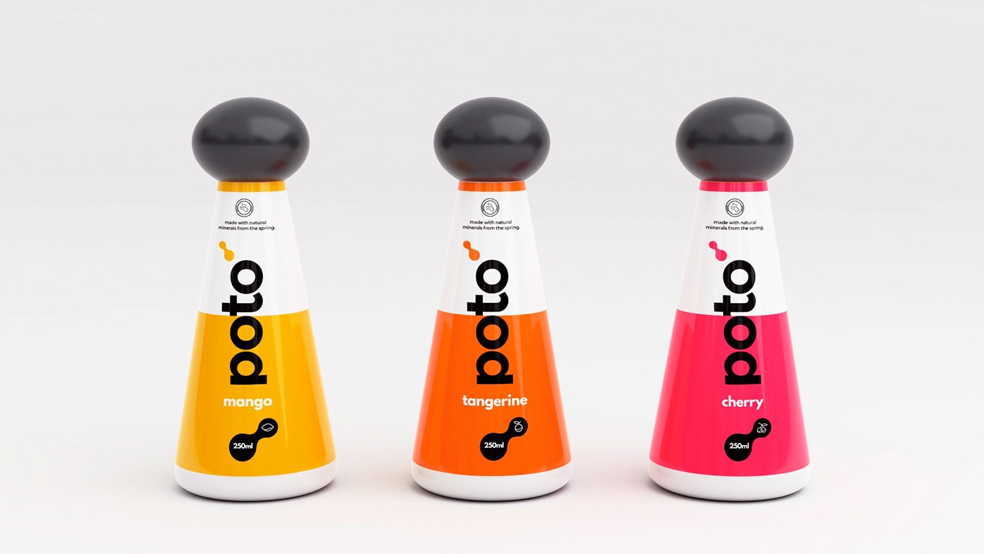 Poto自來水公司品牌VI設(shè)計和包裝設(shè)計案例，企業(yè)VI設(shè)計，品牌形象設(shè)計，包裝設(shè)計，深圳VI設(shè)計，左右格局
