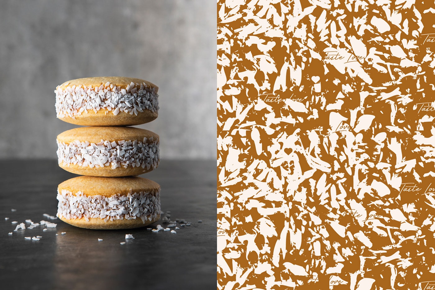 傳統(tǒng)手工糕點(diǎn)食品品牌VI設(shè)計(jì)和包裝設(shè)計(jì)，食品VI設(shè)計(jì)，食品包裝設(shè)計(jì)，深圳VI設(shè)計(jì)，左右格局