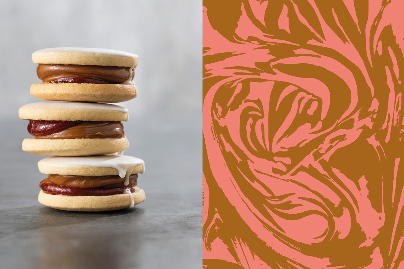 傳統(tǒng)手工糕點(diǎn)食品品牌VI設(shè)計(jì)和包裝設(shè)計(jì)，食品VI設(shè)計(jì)，食品包裝設(shè)計(jì)，深圳VI設(shè)計(jì)，左右格局