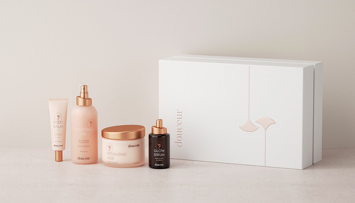 品牌包裝設計，產(chǎn)品包裝設計，化妝品包裝設計，左右格局