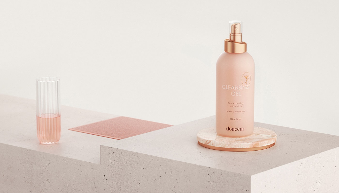 品牌包裝設計，產(chǎn)品包裝設計，化妝品包裝設計，左右格局