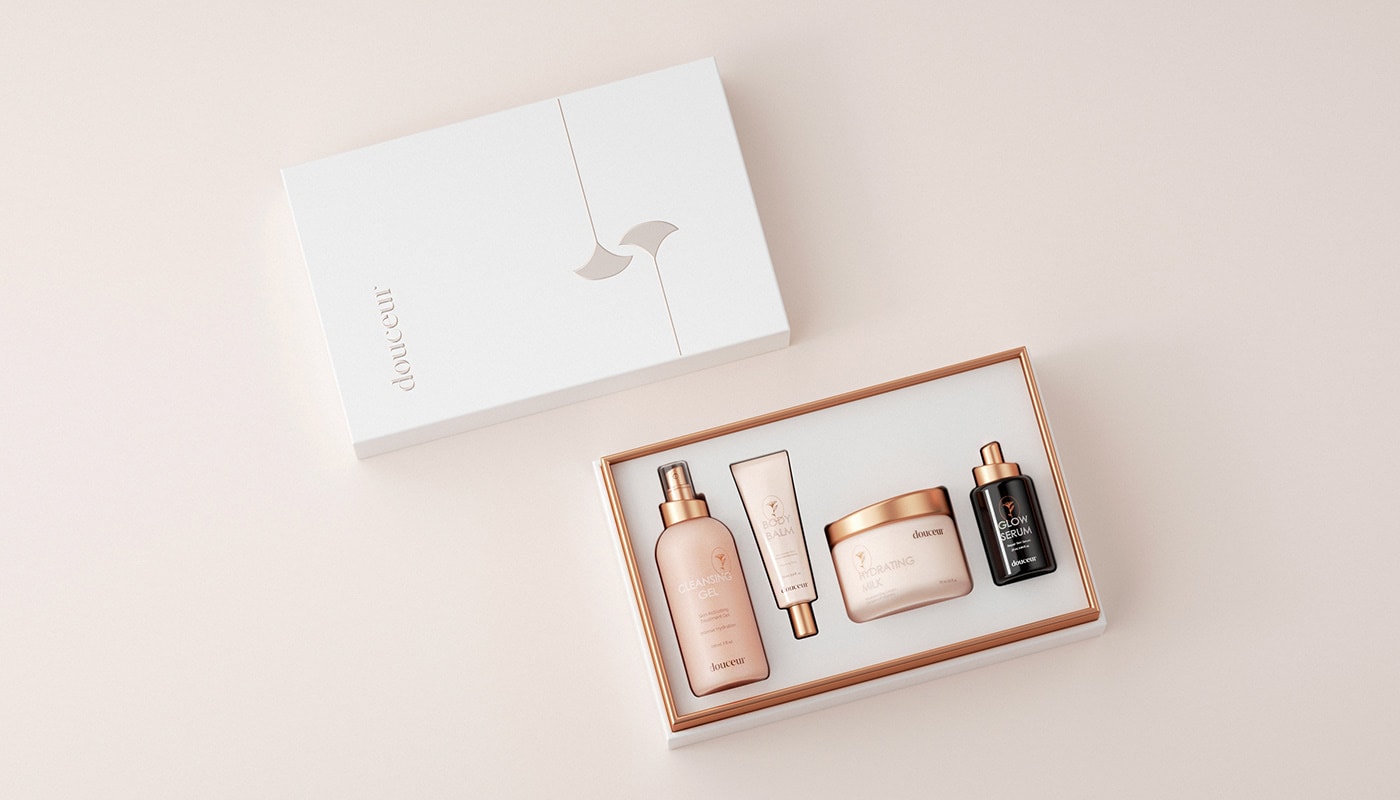 品牌包裝設計，產(chǎn)品包裝設計，化妝品包裝設計，左右格局