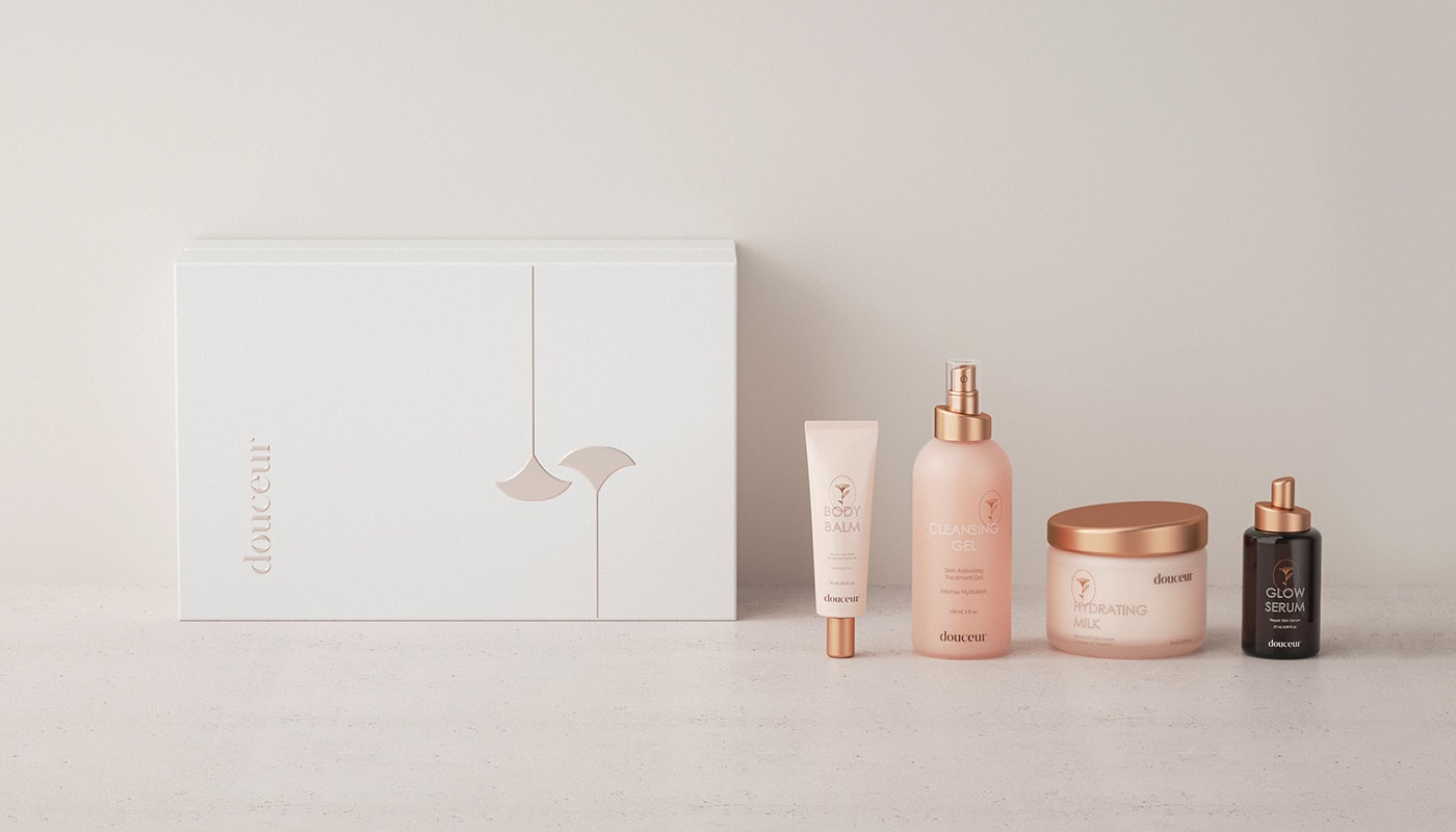 品牌包裝設計，產(chǎn)品包裝設計，化妝品包裝設計，左右格局