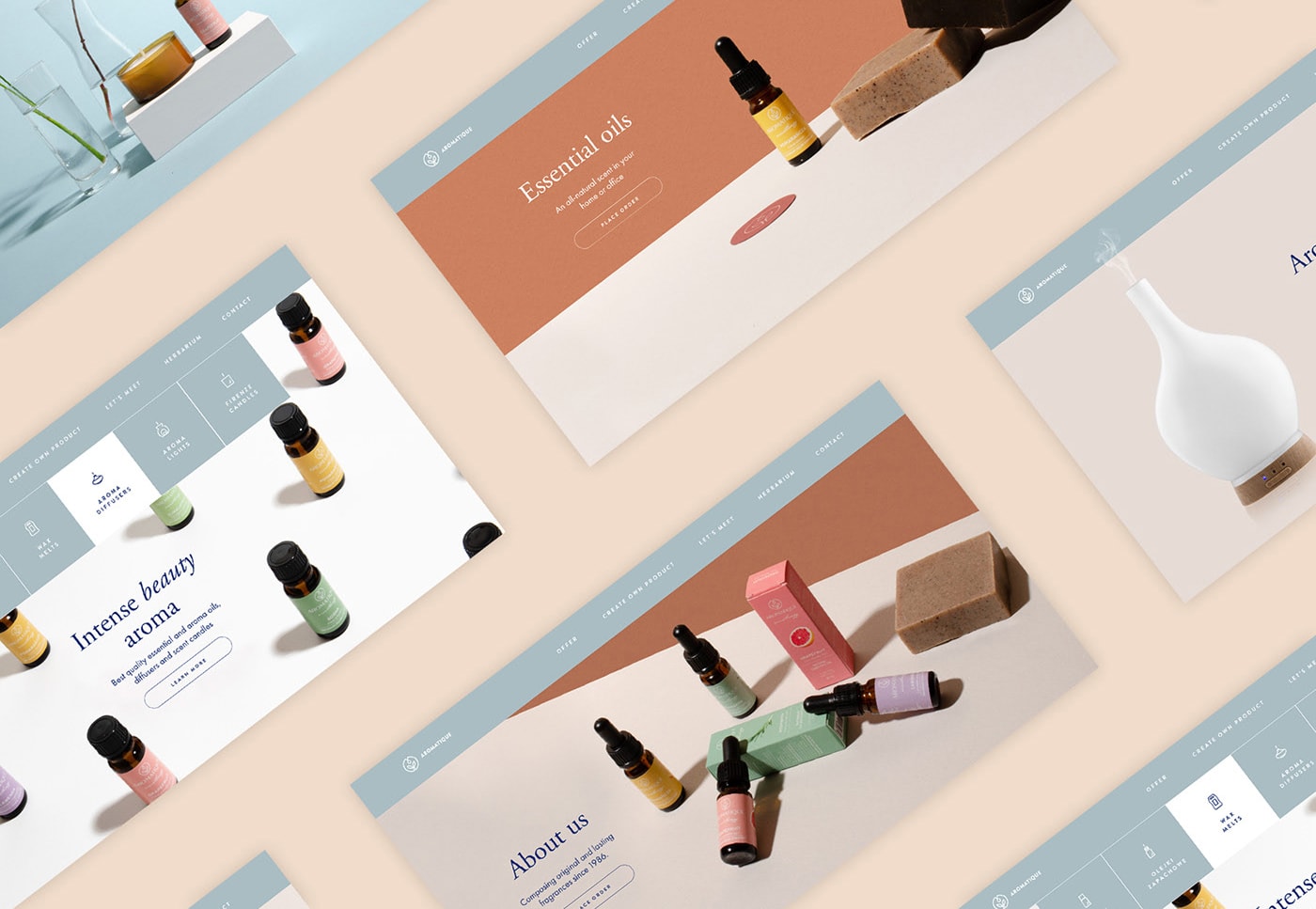 高端天然香薰化妝品品牌包裝VI設(shè)計案例，化妝品VI設(shè)計，品牌包裝設(shè)計，VI形象設(shè)計，高端VI設(shè)計