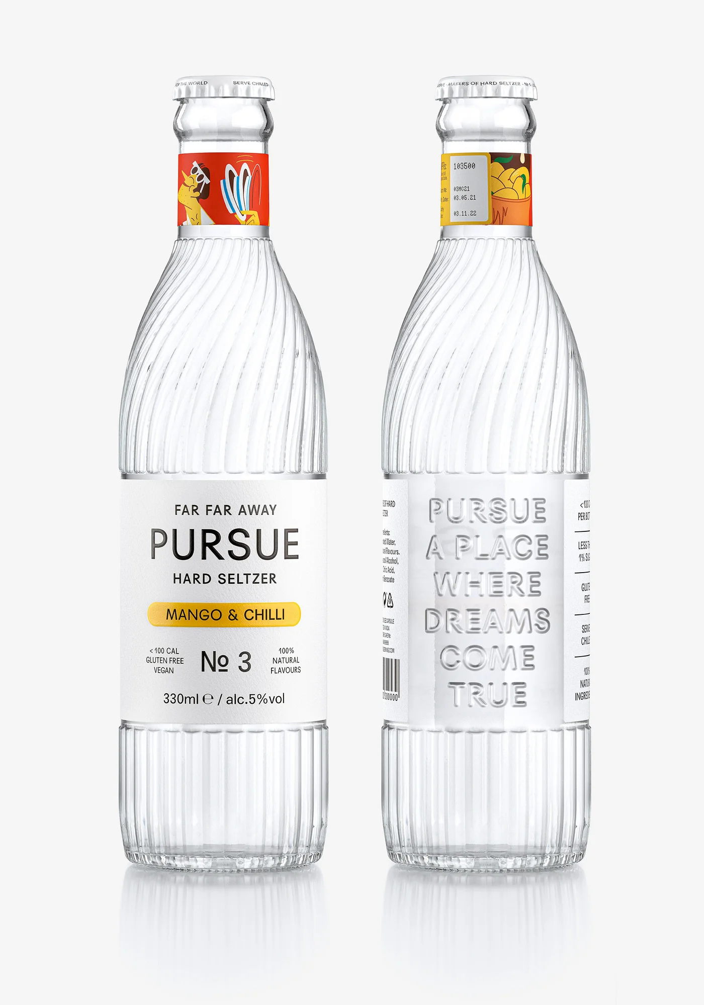 硬蘇打水玻璃包裝設(shè)計(jì)