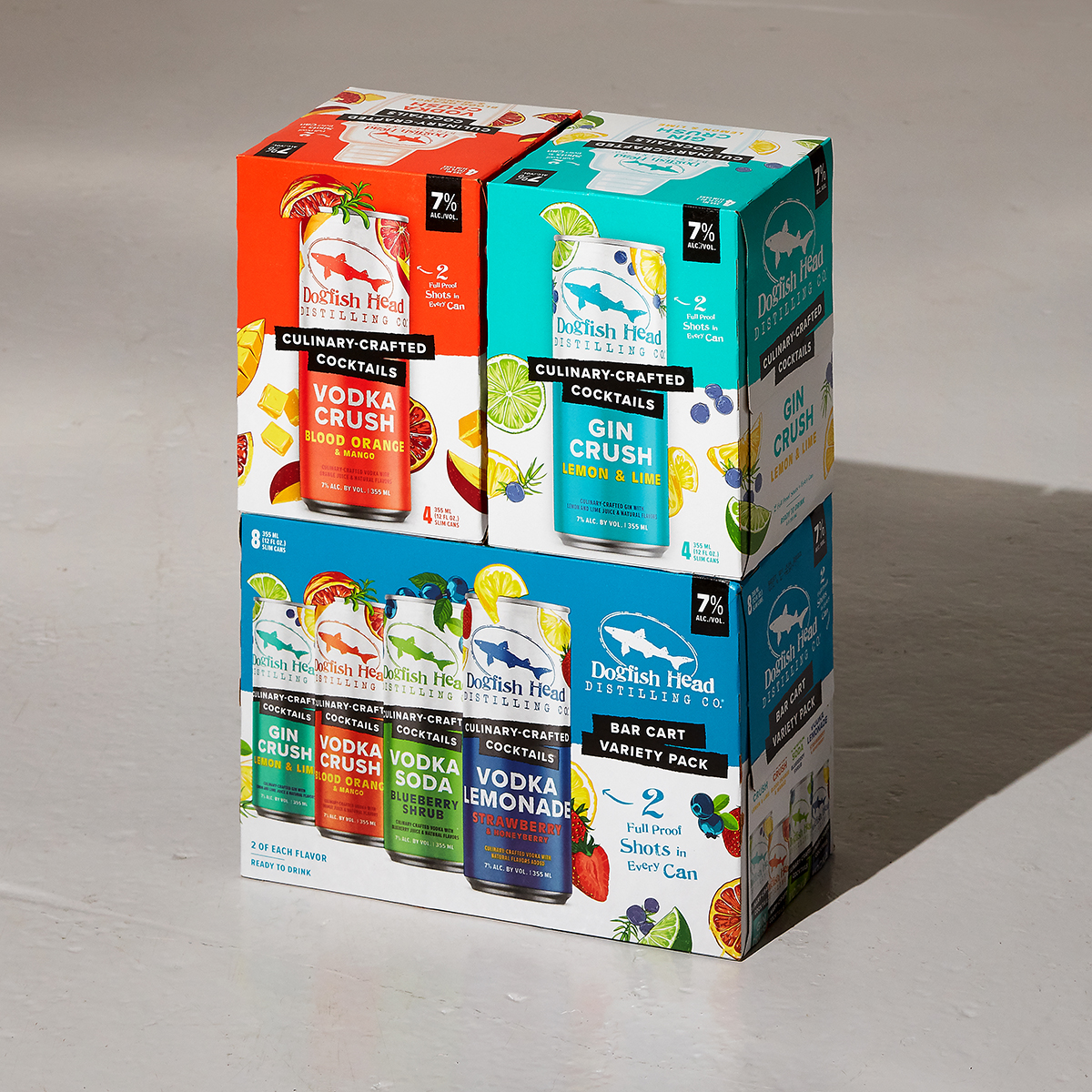 &ldquo;酒吧推車&rdquo;的RTD雞尾酒系列產(chǎn)品包裝設(shè)計(jì)