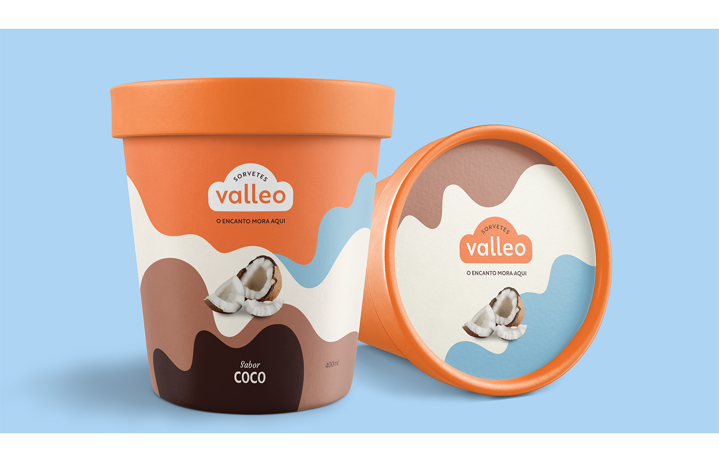 冰淇淋品牌的包裝設(shè)計