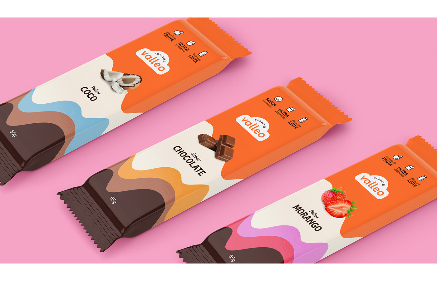 冰淇淋品牌的包裝設(shè)計