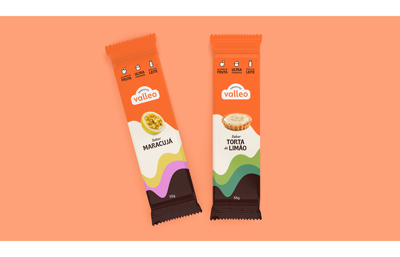 冰淇淋品牌的包裝設(shè)計