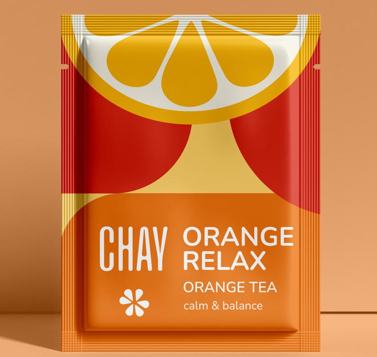 茶仔的燦爛風(fēng)味通過(guò)令人驚嘆的插圖突出顯示的品牌包裝設(shè)計(jì)