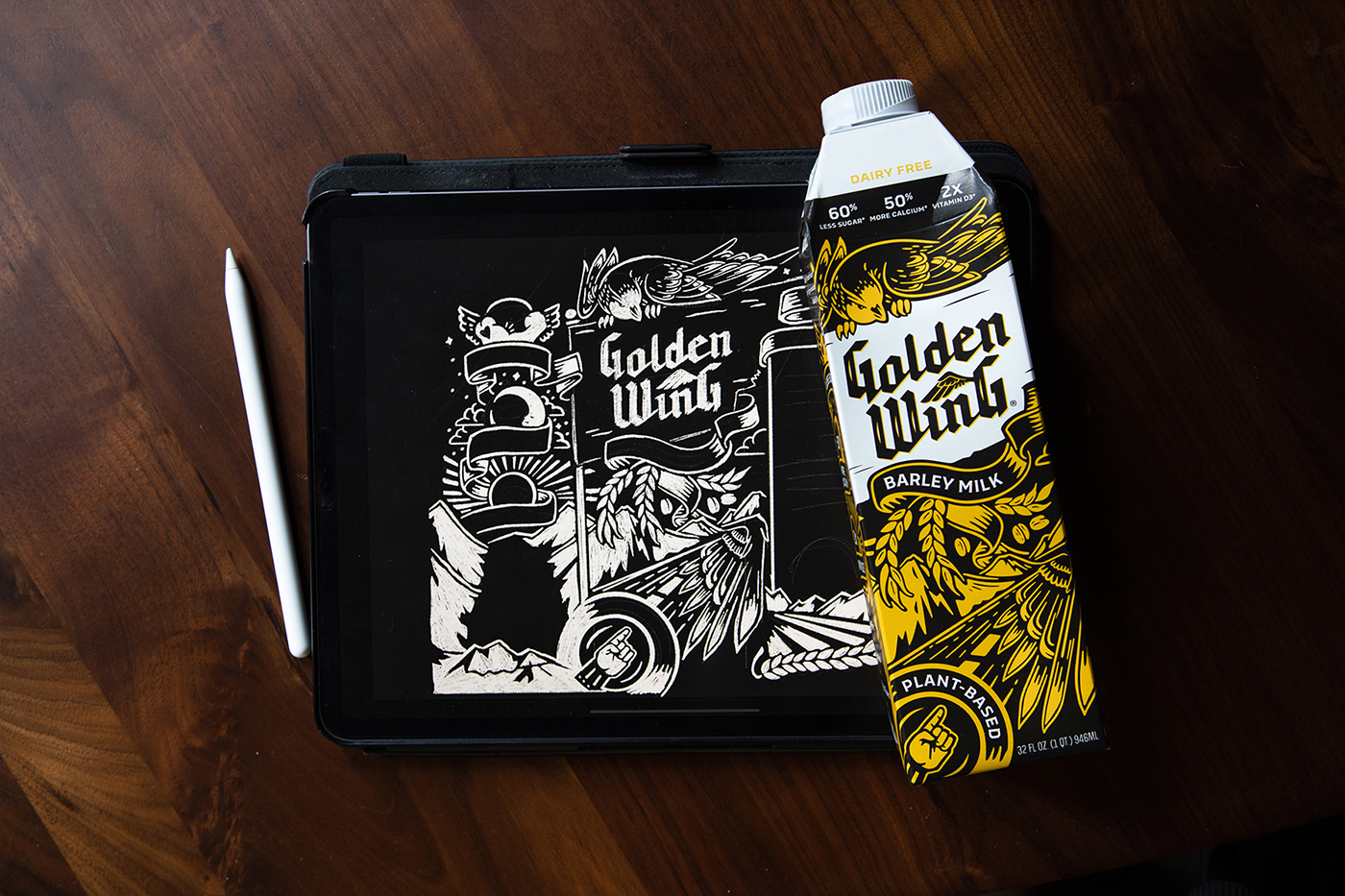 金翅大麥牛奶創(chuàng)新包裝設(shè)計是品牌包裝設(shè)計的創(chuàng)新