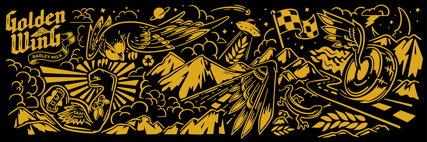 金翅大麥牛奶創(chuàng)新包裝設(shè)計是品牌包裝設(shè)計的創(chuàng)新