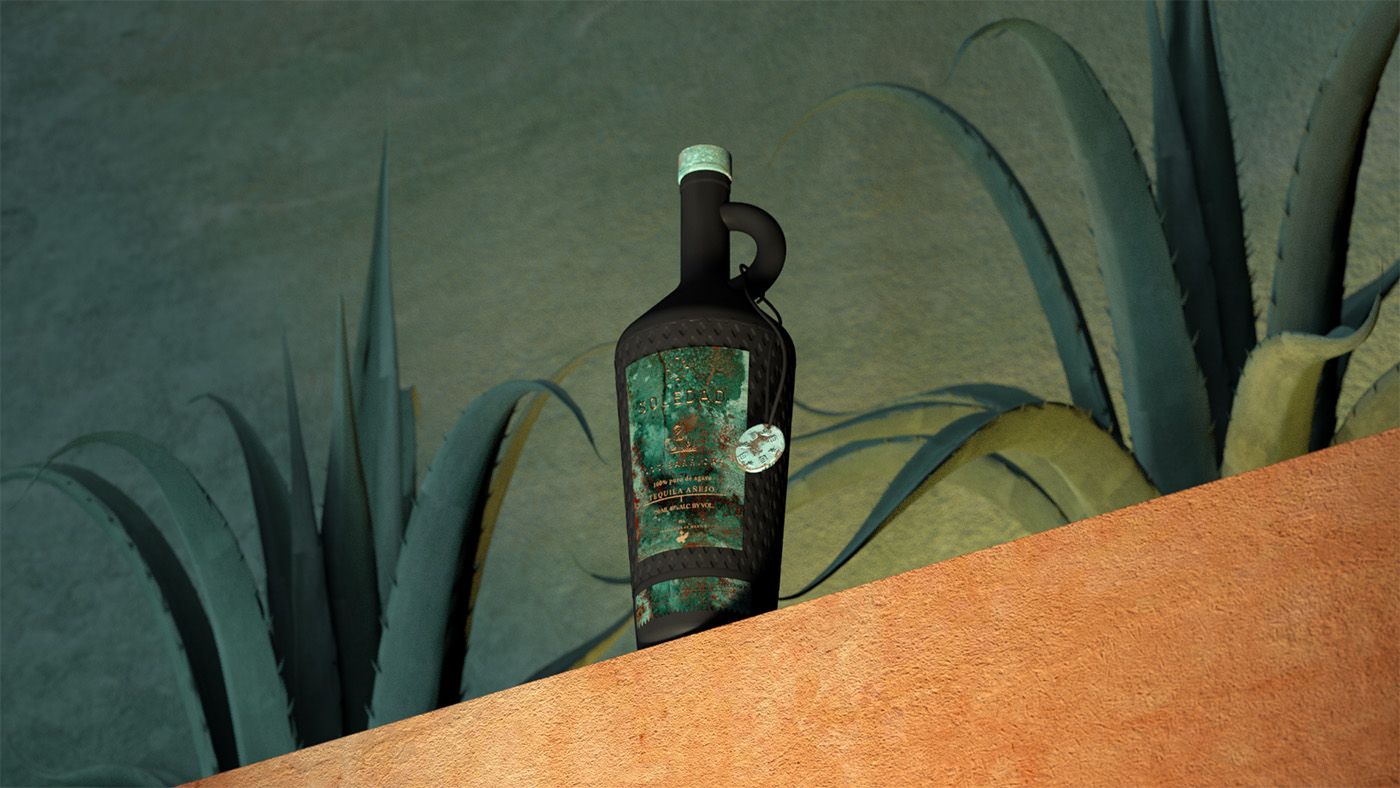 品牌包裝設(shè)計(jì)公司設(shè)計(jì)了意想不到的龍舌蘭酒包裝！靈感來自工作銅