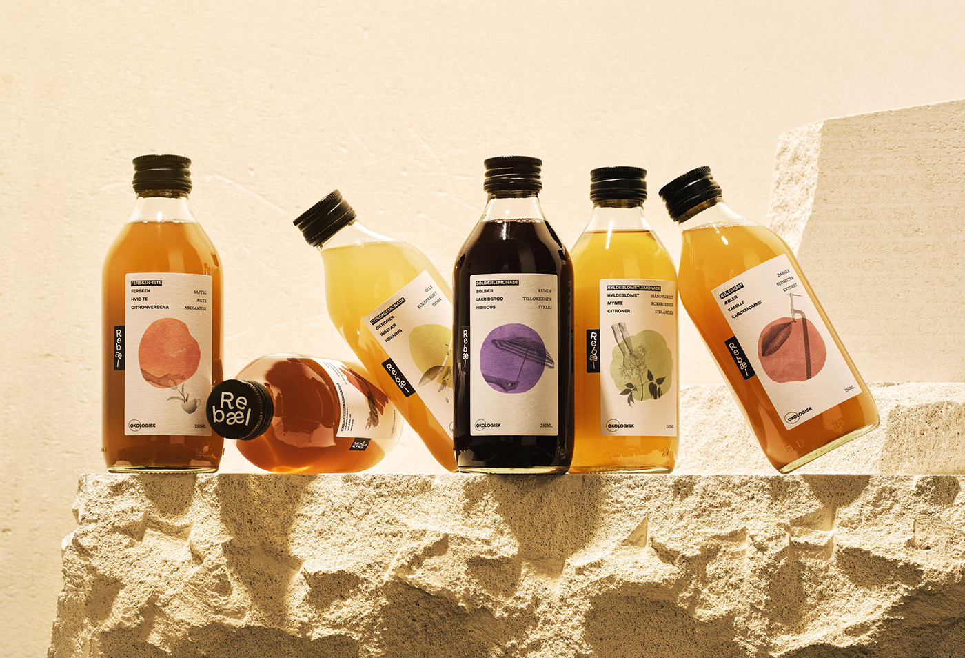 愛(ài)寶樂(lè)園的丹麥果汁品牌包裝設(shè)計(jì)突出了水果設(shè)計(jì)的藝術(shù)