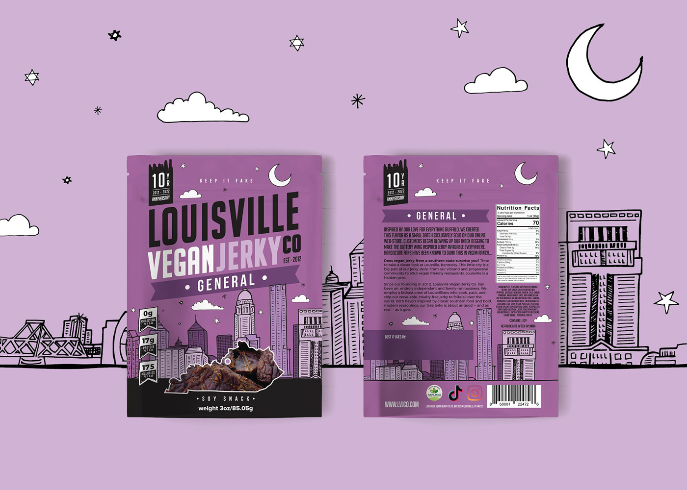 路易斯維爾素食肉干的顛覆性古怪包裝設(shè)計(jì) 路易斯維爾素食肉干的顛覆性古怪包裝設(shè)計(jì)