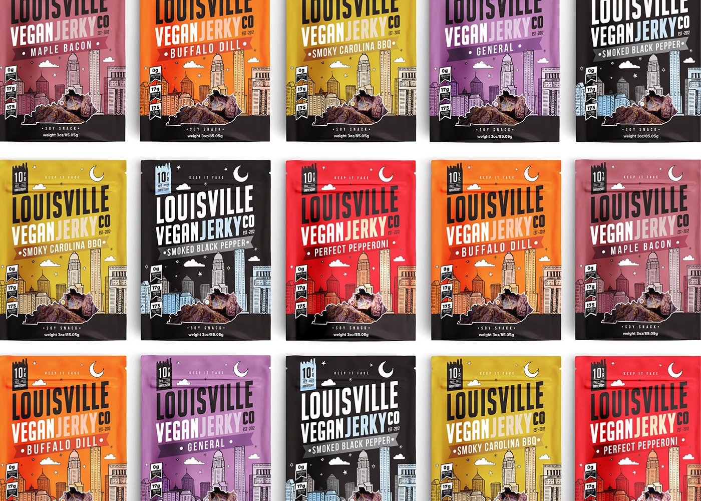 路易斯維爾素食肉干的顛覆性古怪包裝設(shè)計(jì) 路易斯維爾素食肉干的顛覆性古怪包裝設(shè)計(jì)