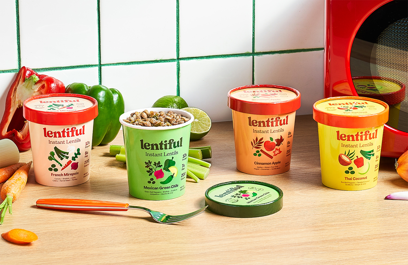 莢蒾的包裝設(shè)計讓扁豆感覺更加俏皮