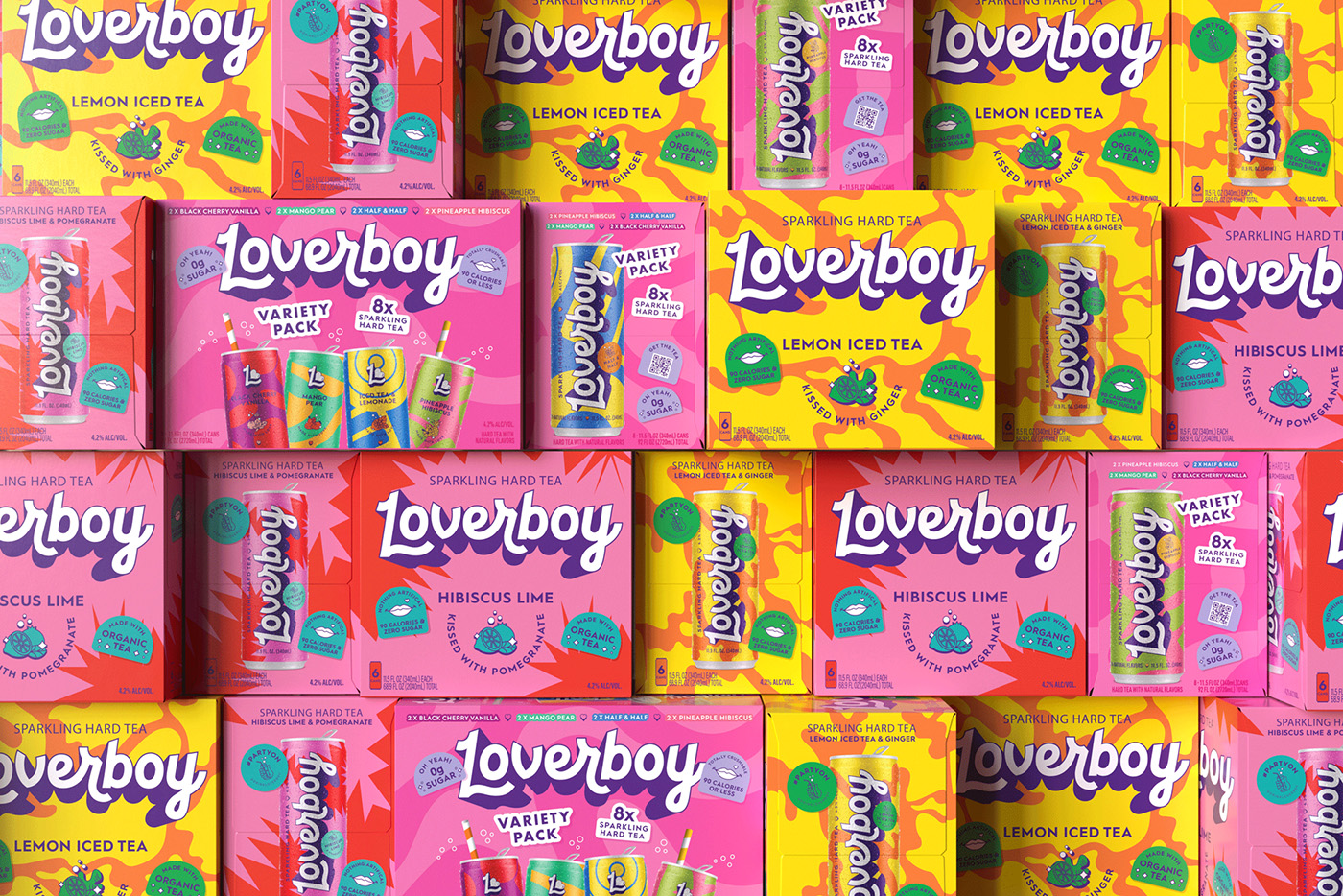 品牌包裝設(shè)計：創(chuàng)新的飲料包裝設(shè)計為貨架吸引力注入了更大膽、更明亮的美感