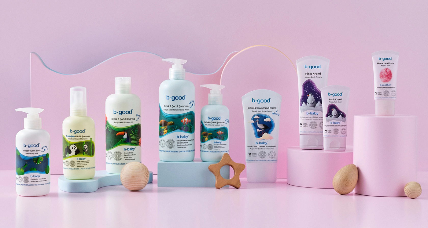 品牌包裝設(shè)計(jì)：B-good Care 的包裝以帶有潛意識(shí)信息的插圖為特色